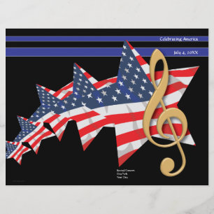 Programme de musique patriotique personnalisable