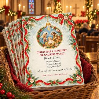 Programme de Noël religieux Musique sacrée