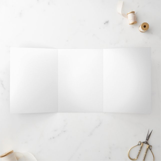 Programme de pliage à trois lettres de 5 po x 7 po (Intérieur)