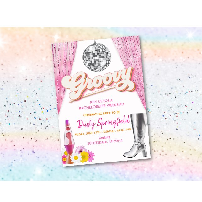 Programme de week-end de fiançailles Disco Retro G (Créateur téléchargé)