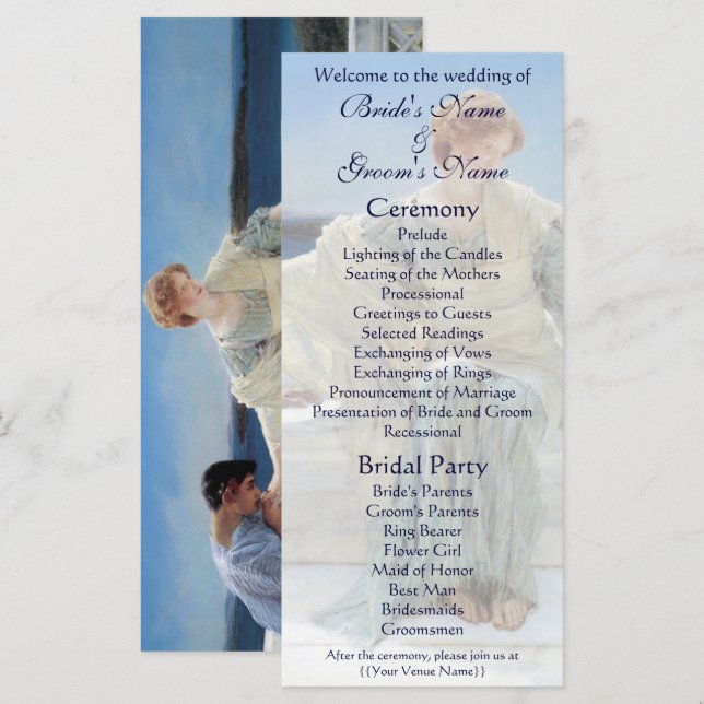 Programme Demandez-moi plus maintenant par Alma Tadema Maria (Devant / Derrière)