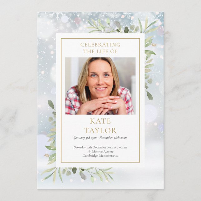 Programme D'Ordre Des Services Funéraires De Végét (Devant)