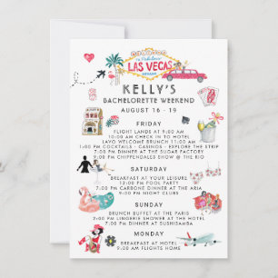 Programme du week-end de jeune fille Las Vegas