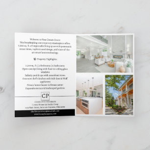 Programme Elégant luxe immobilier annonce Brochure