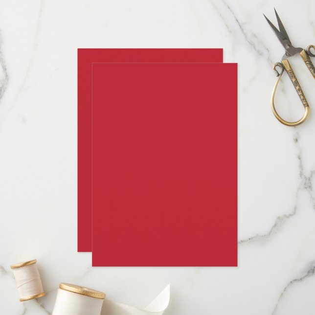 Programme Élever votre design un Arrière - plan rouge et bla (Devant/Arrière en situation)