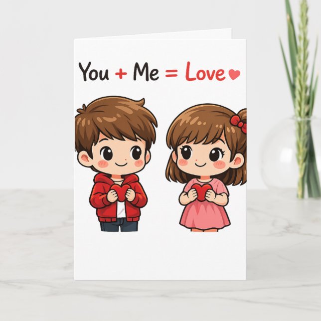 Programme Équation d'amour mignonne Toi + Moi Couple de la S (Devant)