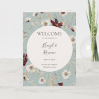 Fleur sauvage de Cuivre Bourgogne | Mariage plié T