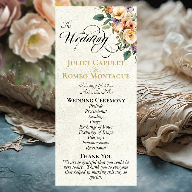 Programme Fleurs crème - Mariage crème (Créateur téléchargé)