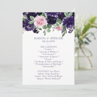 Programme Fleurs luxuriantes | Garland de rose violet et ros