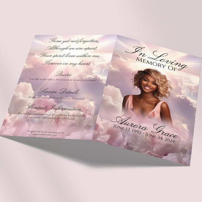 Programme Floral Remembrance Memorial Program - FLR001 (Créateur téléchargé)