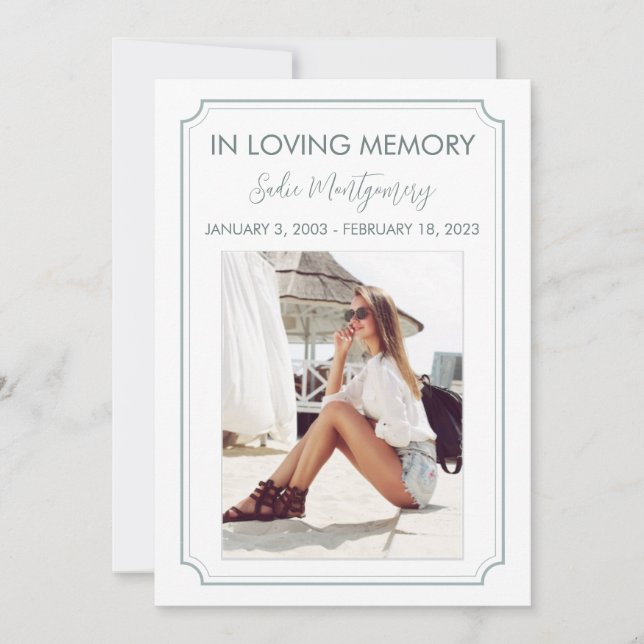 Programme funéraire frontalier de la taille classi (Devant)