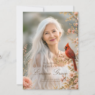 Programme funéraire mémorial du cardinal pour elle