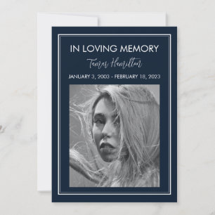 Programme funéraire minimal de la frontière blanch