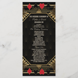 Programme Glam Royal Gold Black Casino Mariage de poker