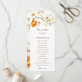 Programme Hibiscus Jaune Mariage Floral