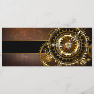 Programme Horloge Steampunk avec des engrenages anciens