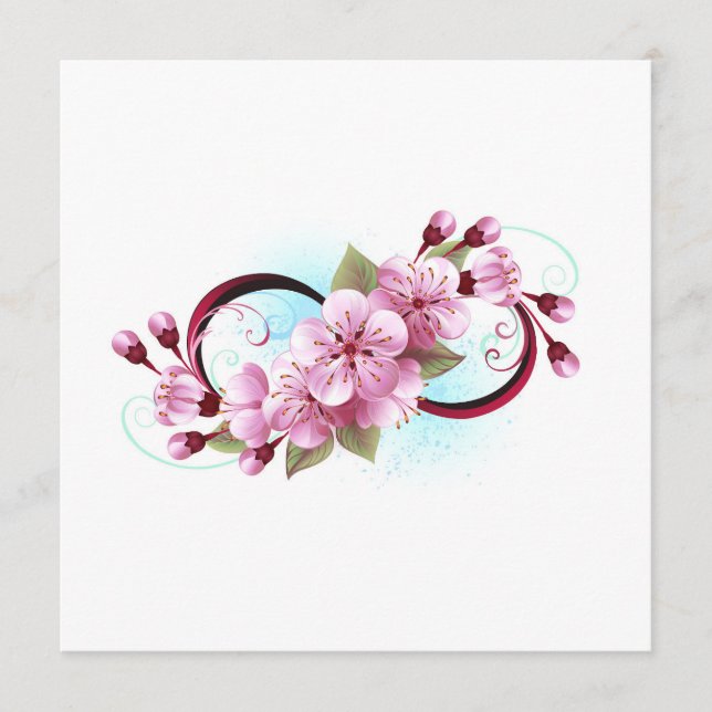 Programme Infinité avec les fleurs Sakura (Devant)