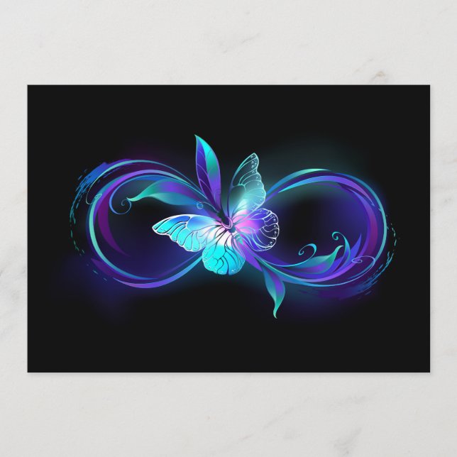 Programme Infinité brillante avec papillon magique (Devant)