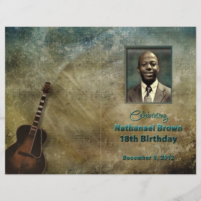 Programme - Insertion photo - 18e BD Personnalisé (Devant)