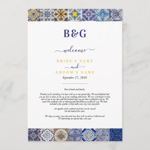 Programme Itinéraire Mariage de tuiles portugaises méditerra