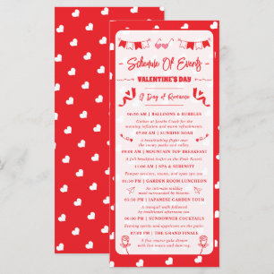 Programme Joyeuse Saint-Valentin Moderne Motif d'Amour