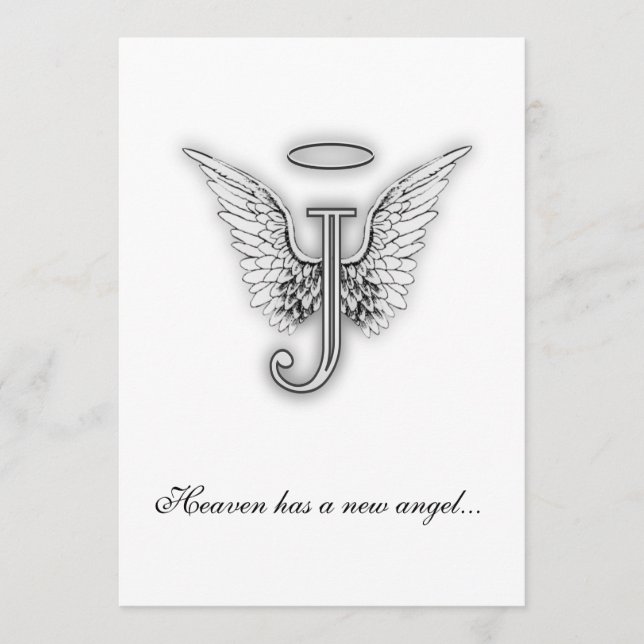 Programme Lettre d'hommage monogramme J (Devant)