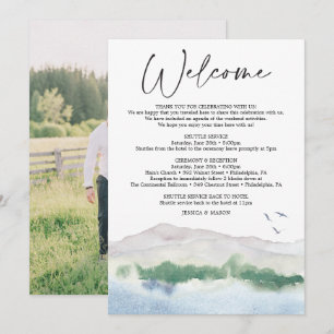 Programme LETTRE Itinéraire Mariage de Mountain Lake
