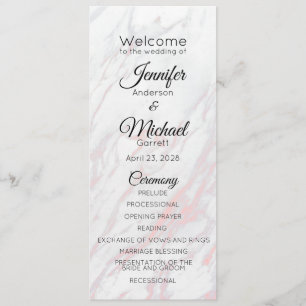 Programme Marbre rose et gris moderne