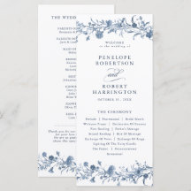 Mariage Chic Classique Victorien Bleu Français de 