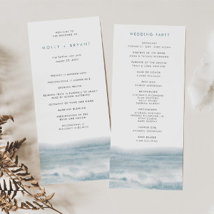Programme Mariage d'aquarelle côtière à marée basse