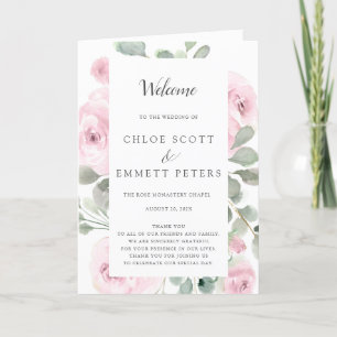 Programme Mariage d'eucalyptus rose