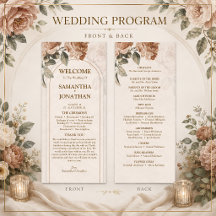 Mariage Floral en Terracotta Vintage |