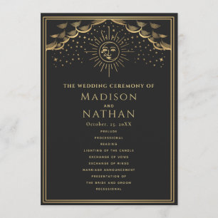 Programme Mariage Gold Sun et Moon Tarot