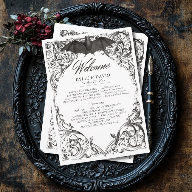 Programme Mariage noir et blanc victorien jusqu'à la mort (Créateur téléchargé)