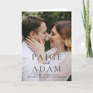 Programme Mariage Photo Editorial Moderne