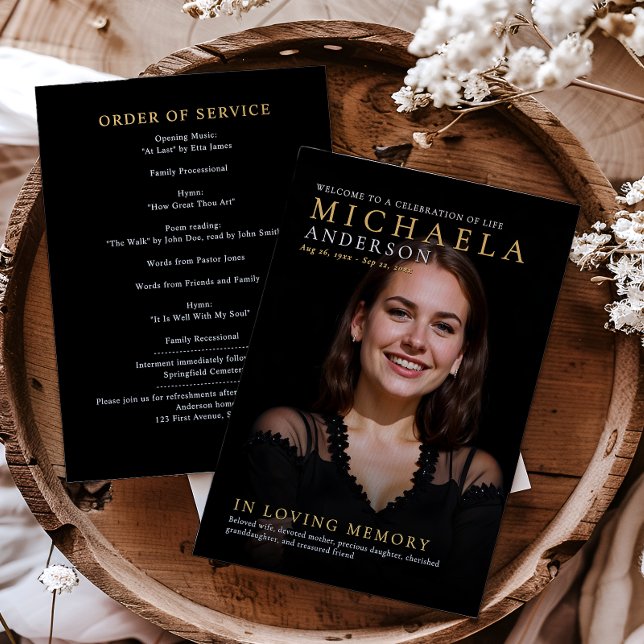 Programme Mémorial Moderne / Funérailles / Célébration de la (Créateur téléchargé)