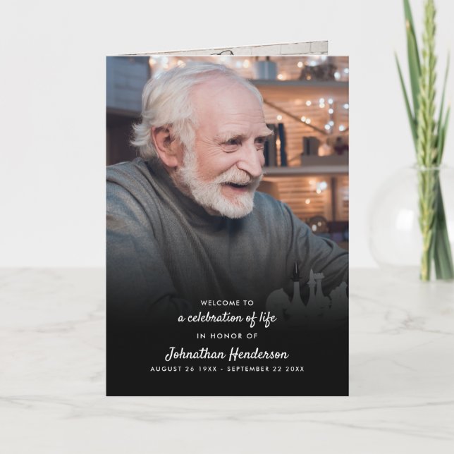 Programme Moderne plié 4-Page 3-Photo Célébration de la vie  (Devant)