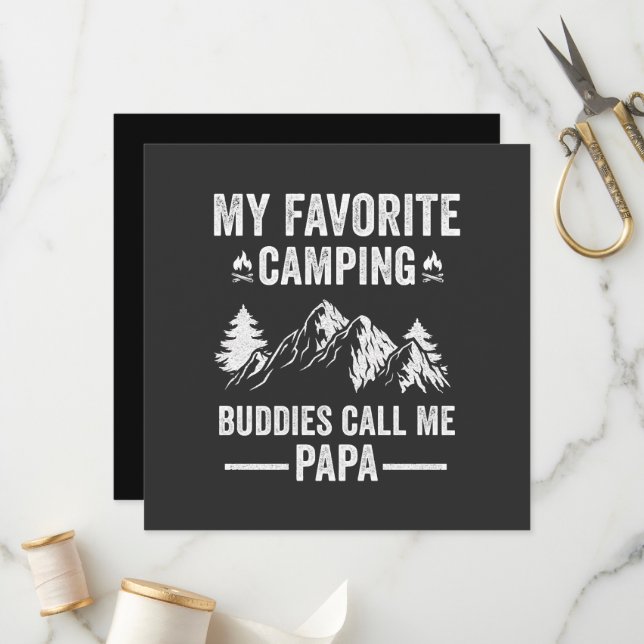 Programme Mon Camping Préféré - Les Potes M'appellent Papa (Devant/Arrière en situation)