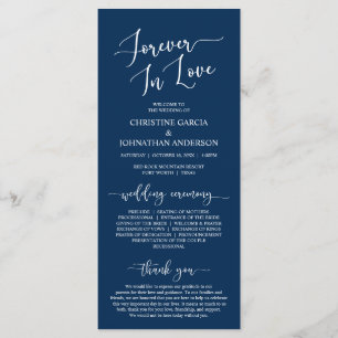 Programme Navy Blue, Forever in Love, Cérémonie Mariage