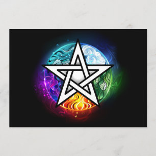 Programme pentagramme du Wiccan