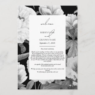Programme Pierres noires et blanches Itinéraire Mariage flor