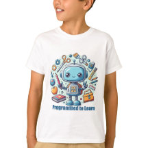 Programmé pour apprendre - T-shirt robot