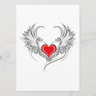 Programme Red Angel Coeur avec ailes