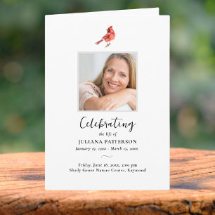 Programme Red Cardinal Bird, Ordre de service Funérailles Ph