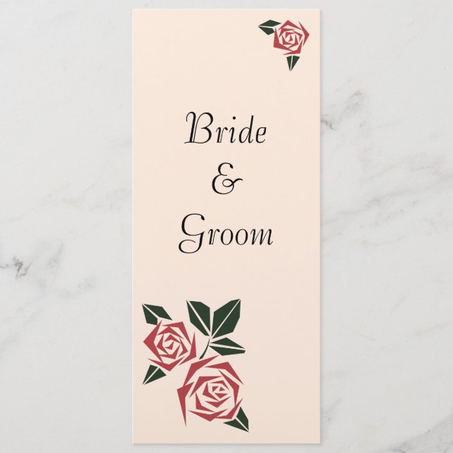 Programme Roses angulaires (Devant)