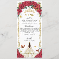 Roses Rouges Roses Florales Robe Blanche Quinceañe