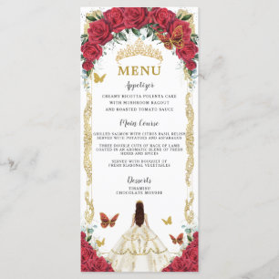 Programme Roses Rouges Roses Florales Robe Blanche Quinceañe