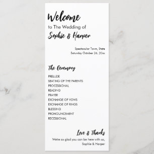 Programme Simple, polyvalent, Décontracté noir et blanc