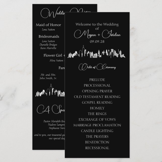 Programme Skyline de New York (Devant / Derrière)