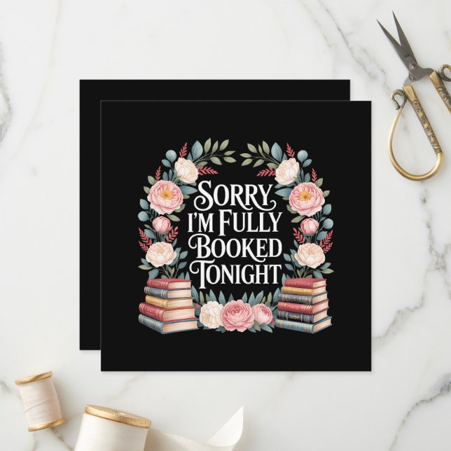 Programme Sorry I'M Fully Booked Tonight (Devant/Arrière en situation)